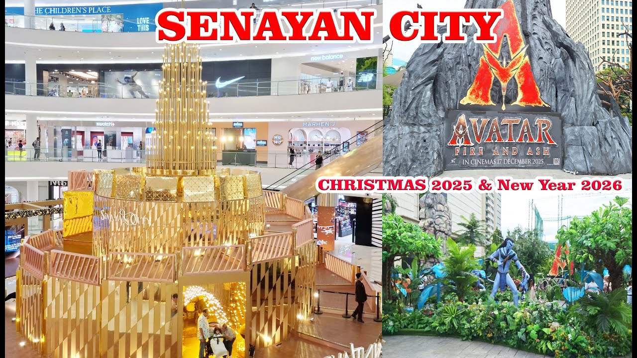 WALKING AROUND SENAYAN CITY  & AVATAR FIRE AND ASH 2026 JAKARTA. INDONESIA