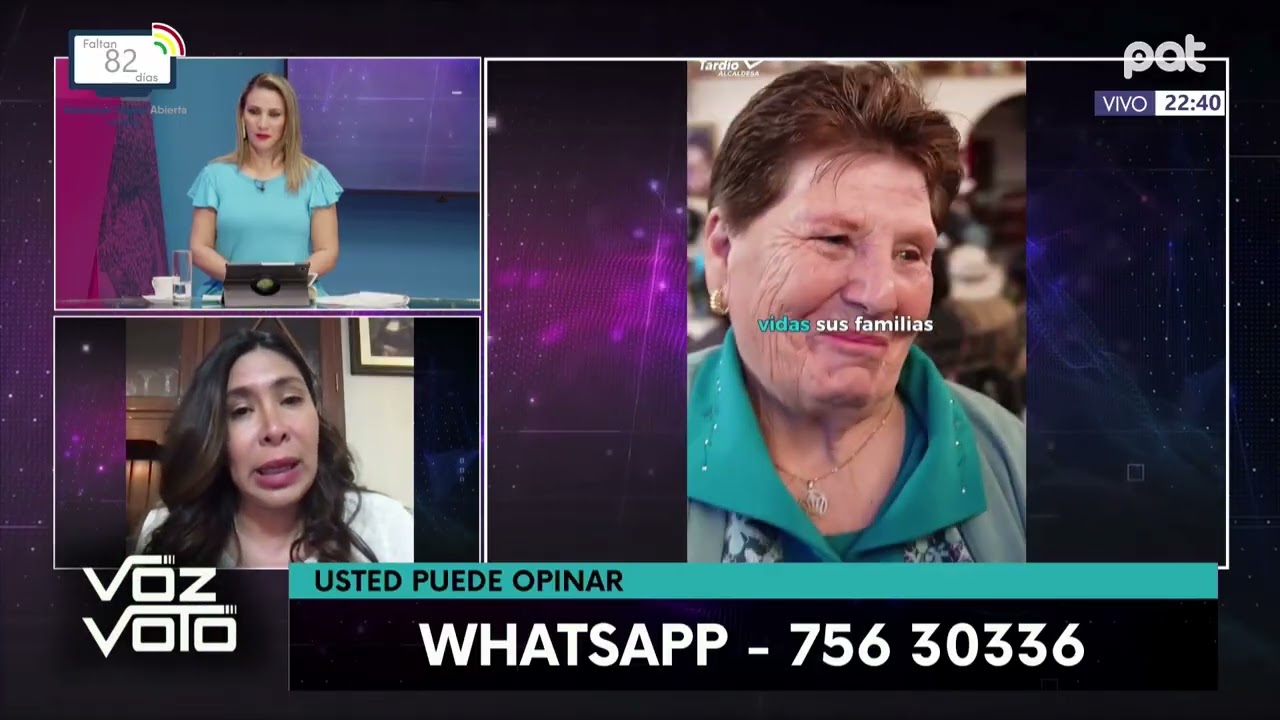 Fátima Tardío, candidata a la alcaldía de Sucre