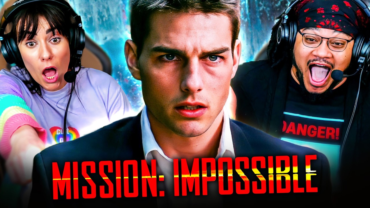 MISSION: IMPOSSIBLE (1996) IS FANTASTIC!! MOVIE REACTION!! First Time Watching!! Tom Cruise