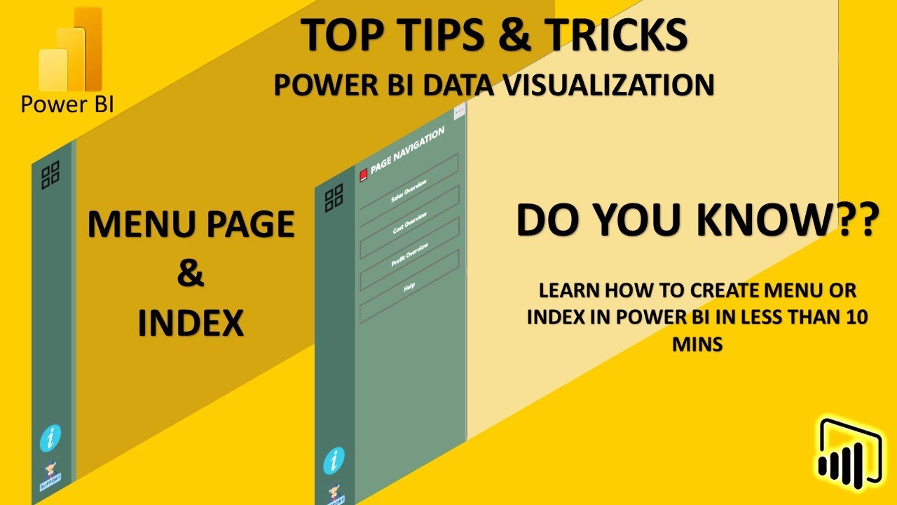 Панель навигации по страницам POWER BI | Строка меню | УКАЗАТЕЛЬ | Узнайте, как создавать закладк...