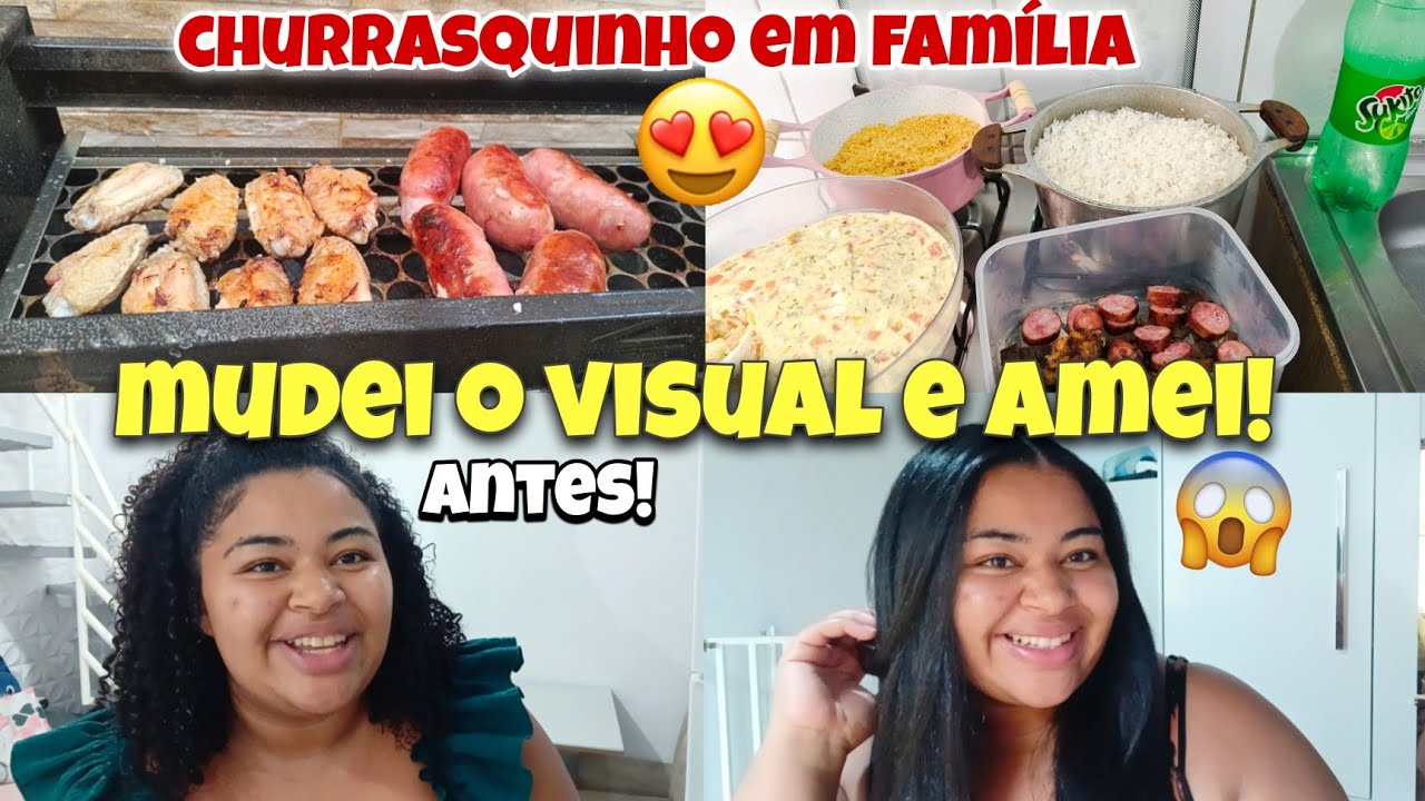 NOVO VISUAL! FINALMENTE DEI ESSE PASSO PRA MUDANÇA 😍 VLOg
