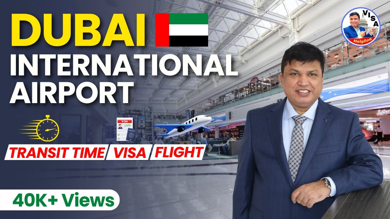 Dubai International Airport: Transit Times, Connecting Flights, and Transit Visas #flydubai #emir...