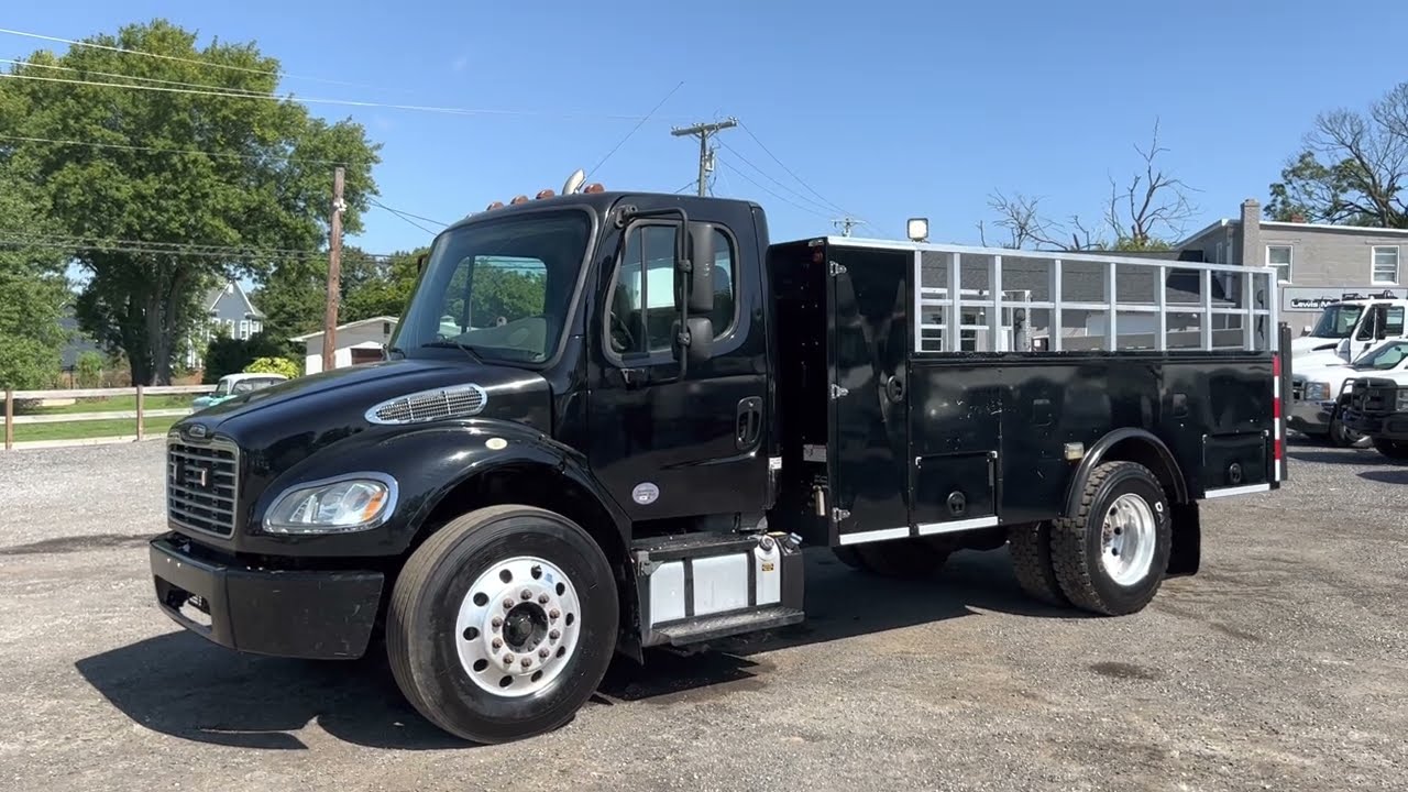 Lewis Motor Company - 2016 Freightliner M2 12&rsquo; Tire Service Utility Truck Diesel for sale on eBay!
