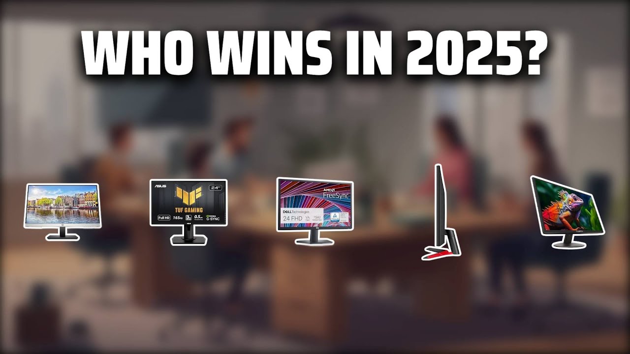 The Top 5 Best 24-inch Monitor in 2025 - Must Watch Before Buying!