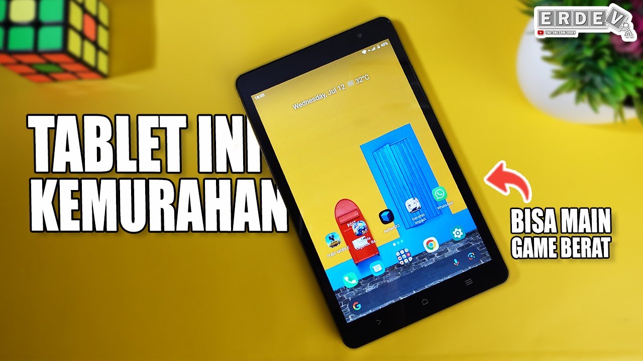 BELI TABLET YANG SPEKNYA LUMAYAN, TAPI HARGANYA KEMURAHAN! - Review & Tes Gaming SPC L80s