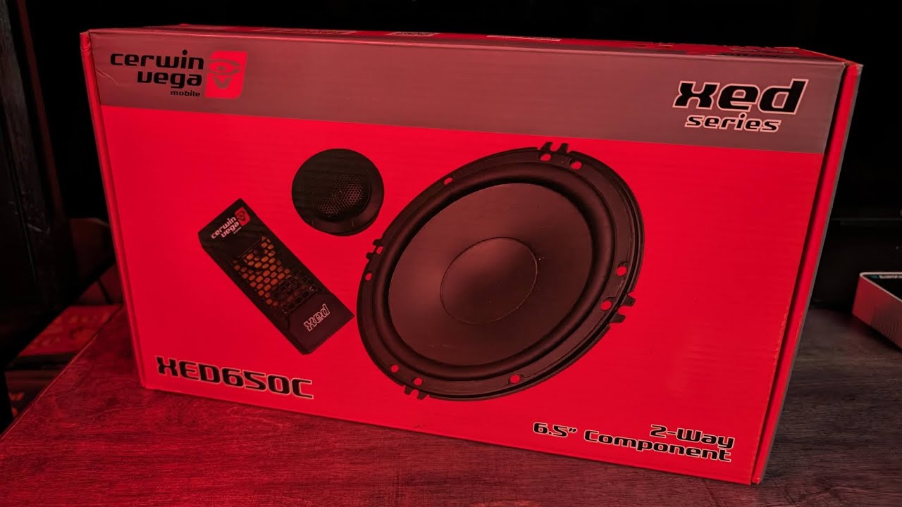 One of the cheapest 2-way sets on Amazon! Cerwin Vega  XED65OC... UNBOXING.