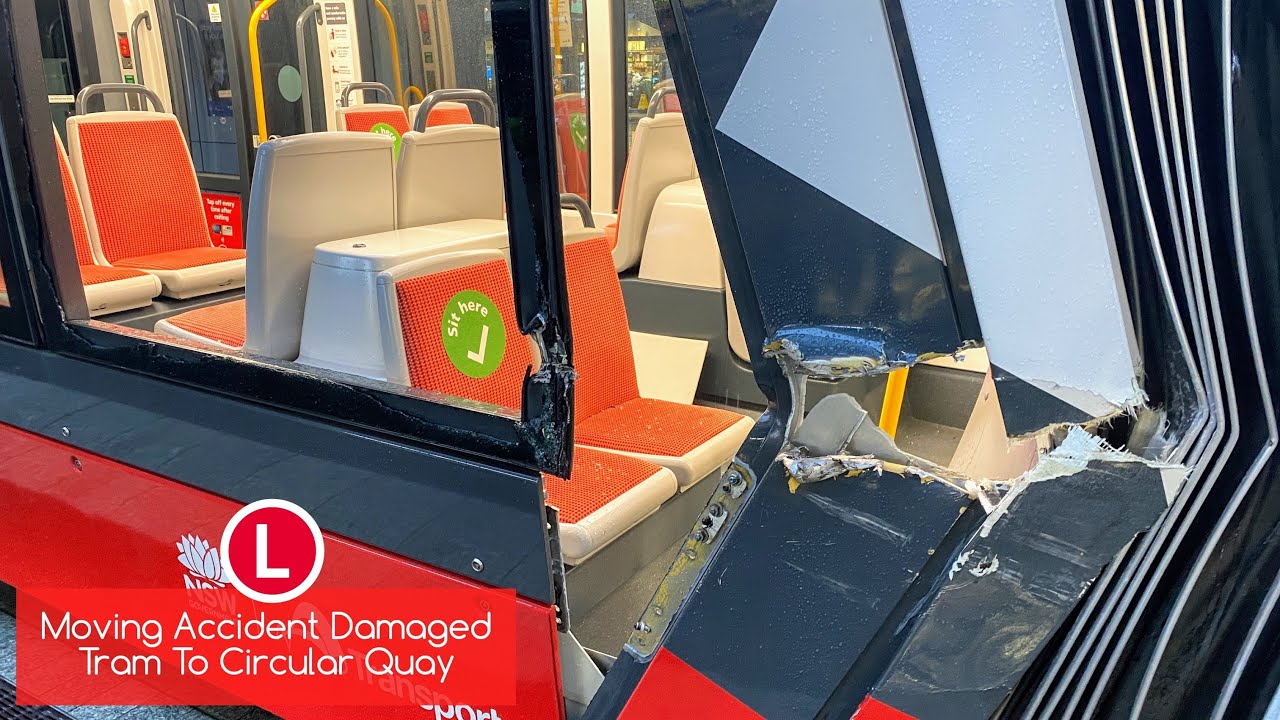 Sydney Light Rail Vlog 51: Moving Accident Damaged Tram to Circular Quay
