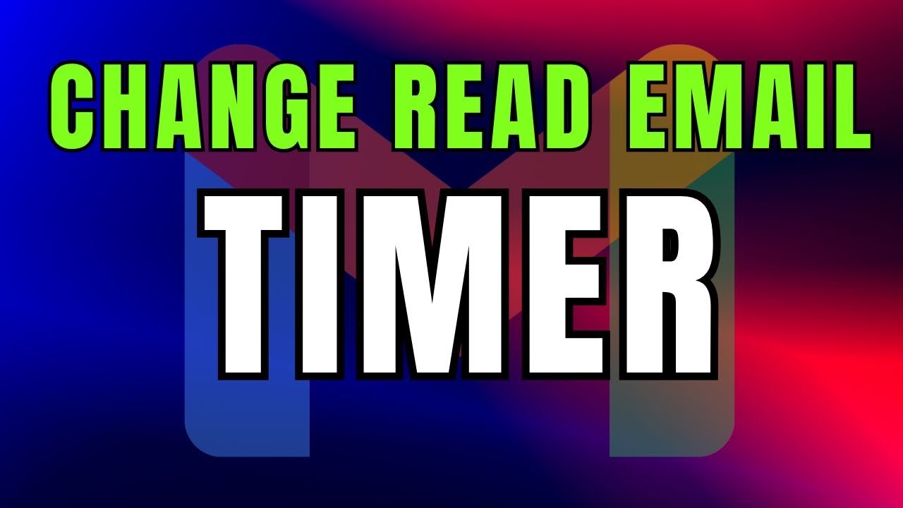 How to Speed Up Gmail by SHOWING Read Emails FASTER!