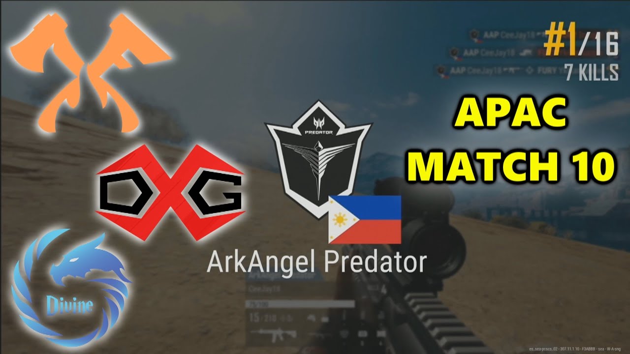 ArkAngel Predator - FURY - DivisionX - Divine Esports - PCS CHARITY SHOWDOWN - Match 10 - APAC