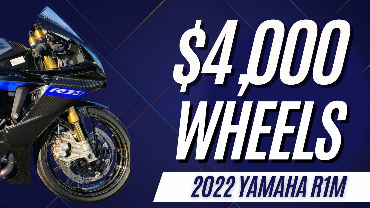 2022 Yamaha R1M Gets New BST CARBON FIBER WHEELS