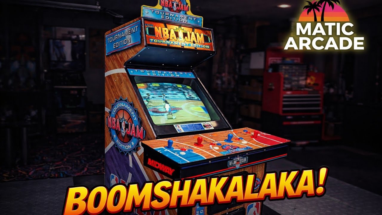 NBA Jam T. E. Arcade Final Assembly! 