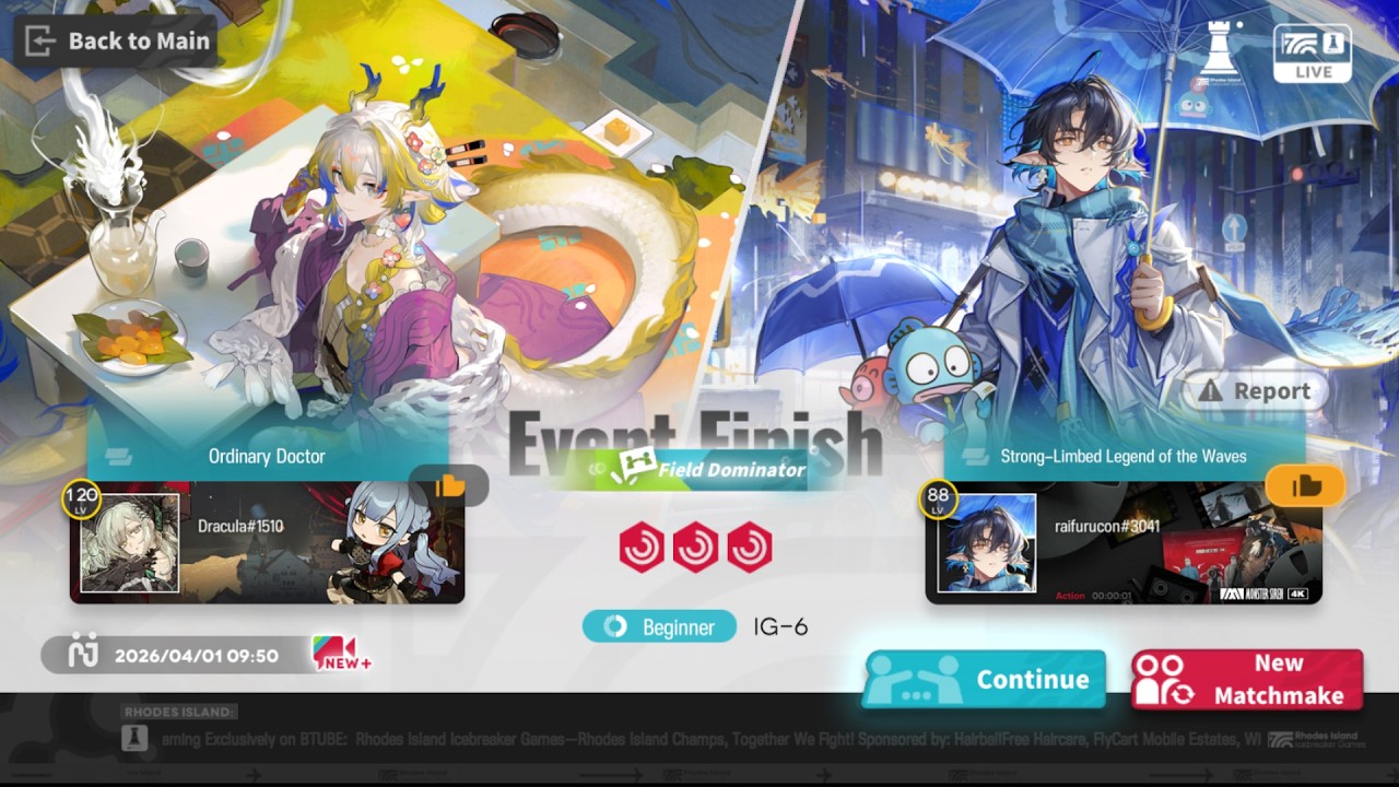 IG-6 | Beginner | RHODES ISLAND ICEBREAKER GAMES#2[Arknights]