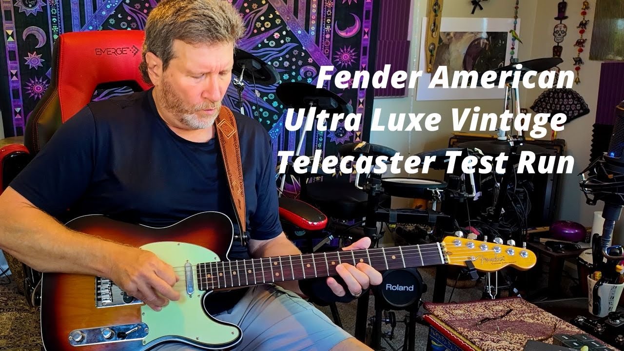 Fender Ultra Luxe Vintage Telecaster 60's model