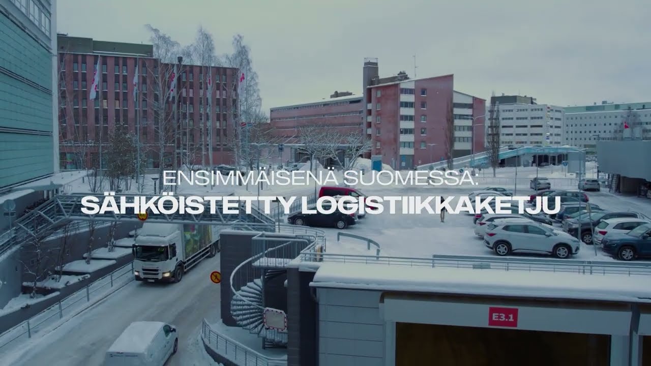 ABB Oy & DHL Supply Chain (Finland) Oy sähkökuorma-autot