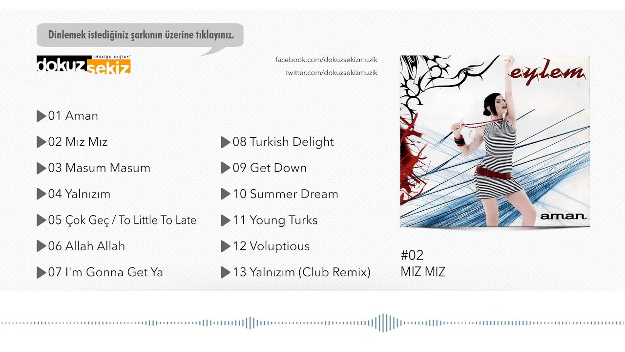 Eylem - Mız Mız  (Official Audio)