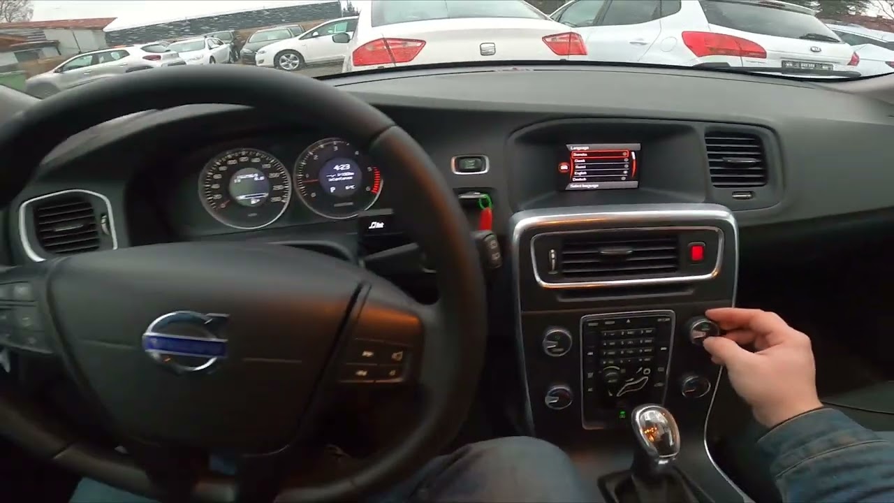 How to Change System Language in Volvo V60 I ( 2010 &ndash; 2018 )