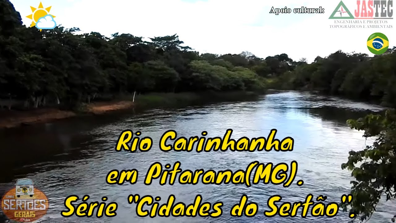 Rio Carinhanha em Pitarana(MG). Série 