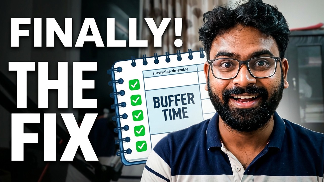 Why Your Study Timetable Fails After a Few Weeks (And How to Fix It)