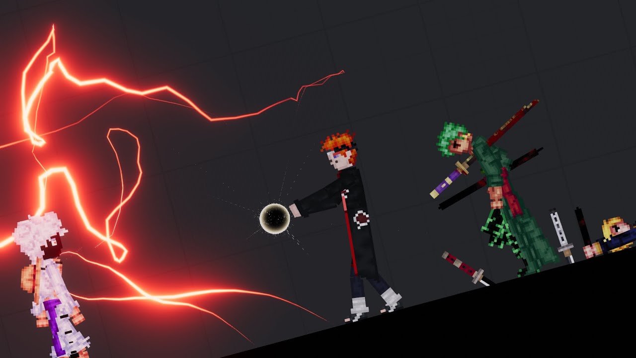 Strawhats vs Pain┃People Playground