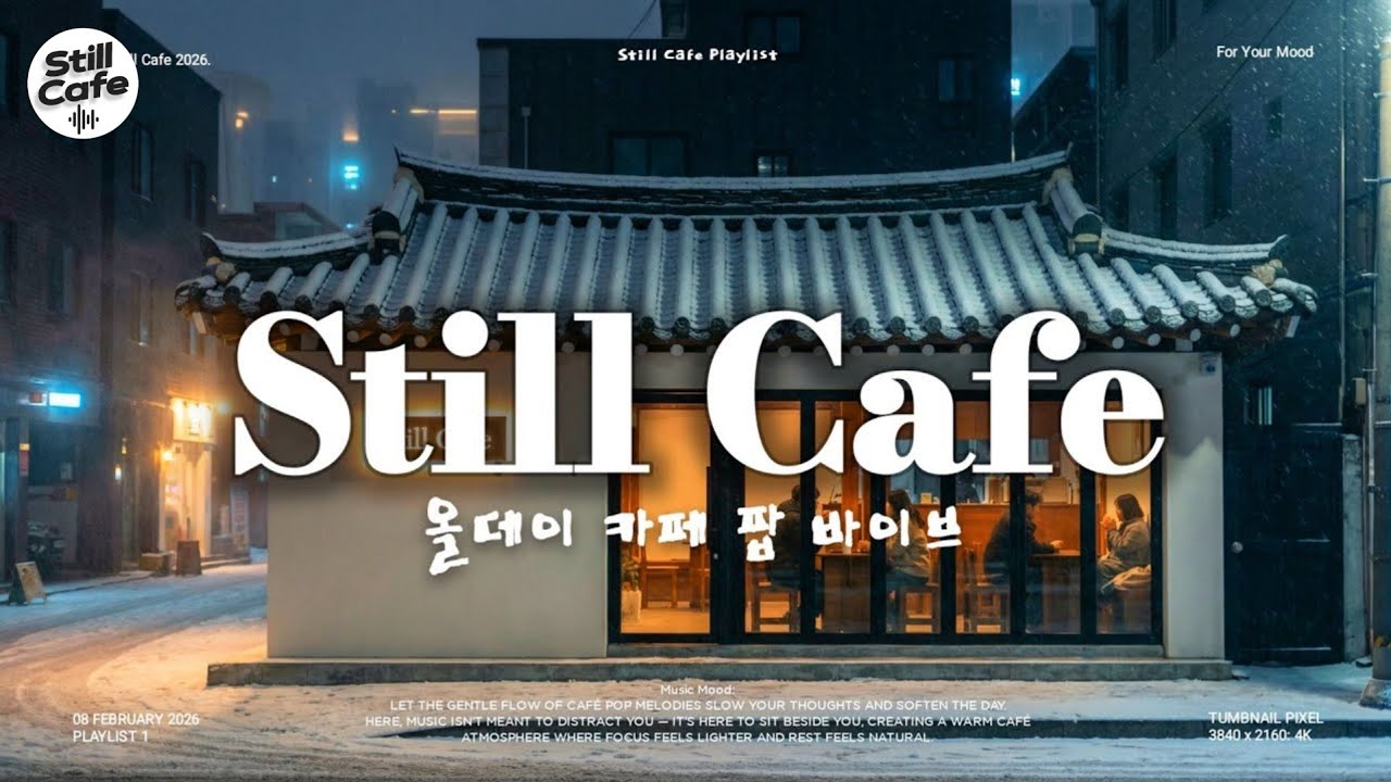 ❄️ 눈 내리는 고요한 카페 | 팝송만 틀어드려요 | 카페에서 듣기 딱 좋은 아름다운 팝송들 | 플레이리스트 Vol.1 | Still Cafe ☕