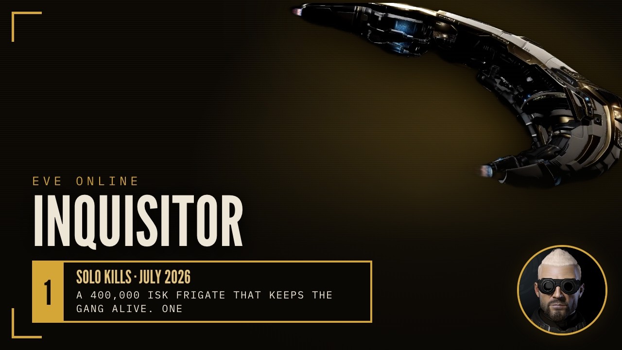 EVE Online Inquisitor Guide &mdash; A 400,000 ISK Frigate That Keeps The Gang Alive. One Verified Solo Kil