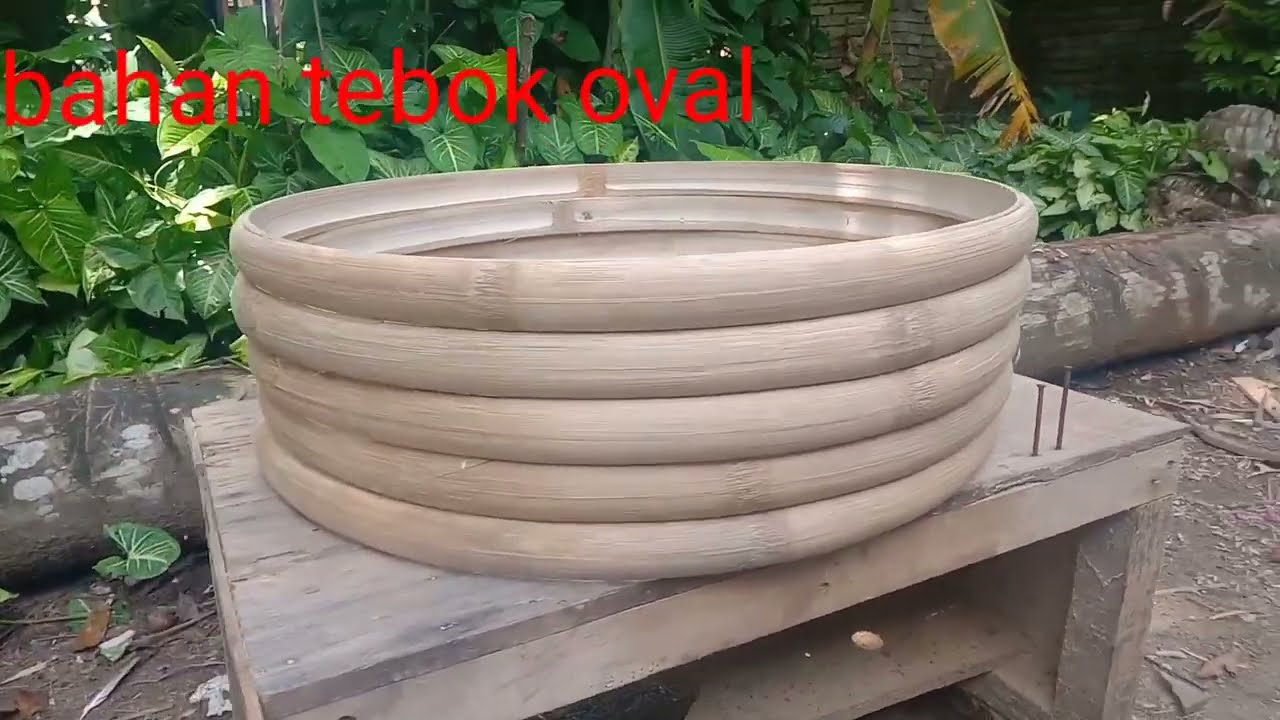 proses pembuatan tebok sangkar murai bahan bambu kering#sangkarburung