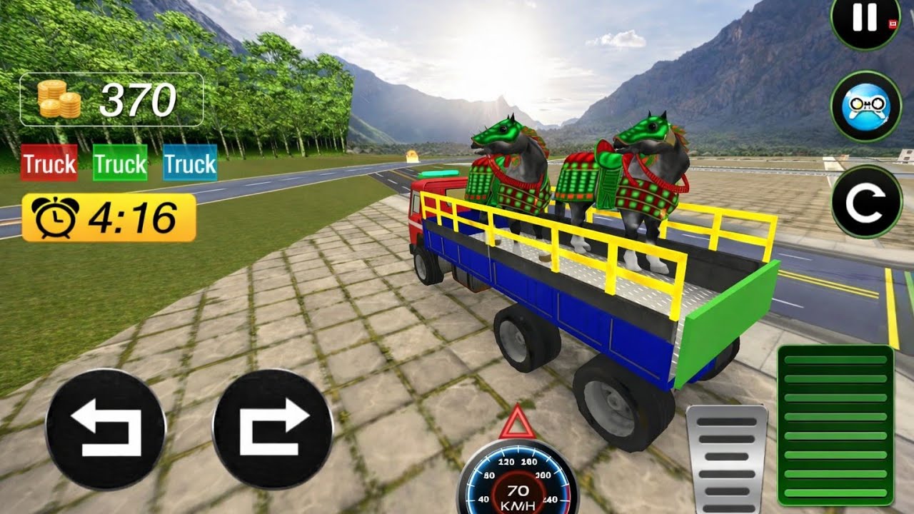 Animal cargo truck 3D Android game (animals game) animal simulator games#androidgaming 