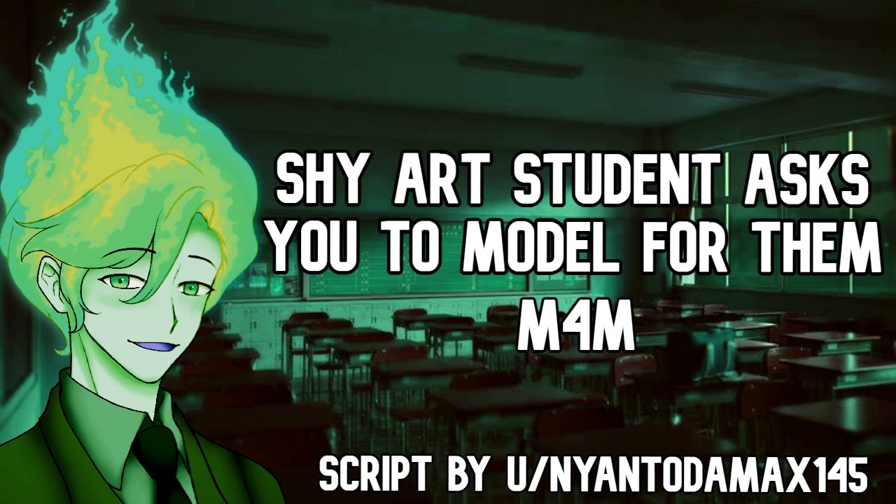 [M4M] Shy Art Student Ask You to Model For Them [Shy Speaker] [Fluff] [Sub Speaker] [Gay] [ASMR]
