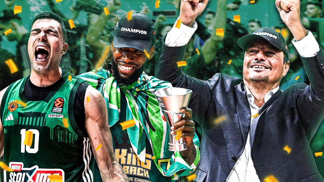 PANATHINAIKOS WIN THEIR 7TH TITLE!!