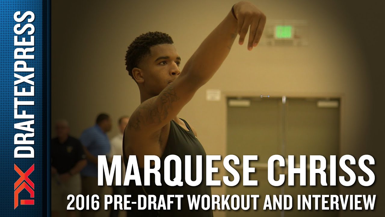 Marquese Chriss 2016 NBA Pre-Draft Workout Video and Interview (extended version)