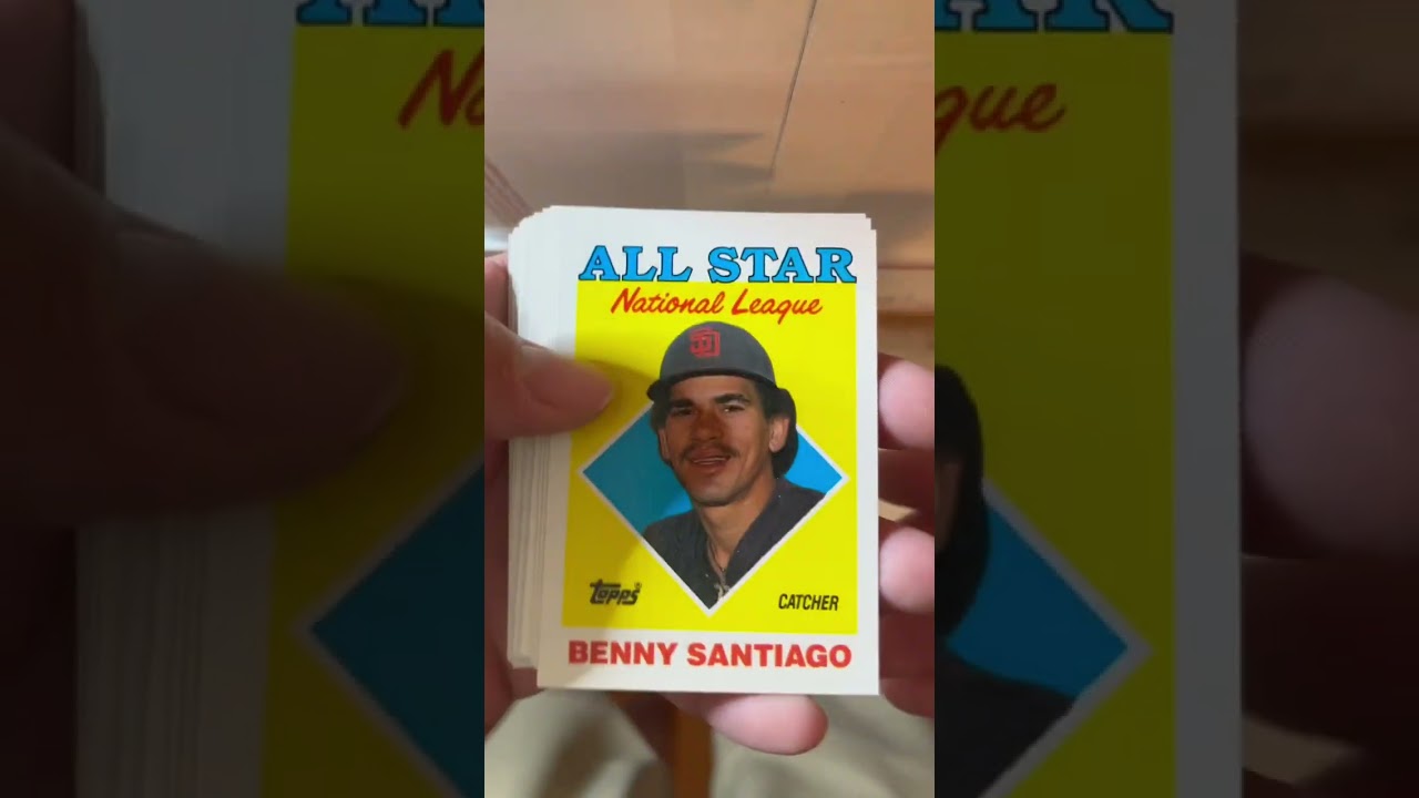 1988 Topps Baseball Wax Rip. Lots of Stars