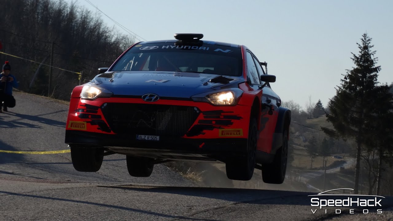Hyundai i20 R5 testing - Rok Turk | Action & Jumps | Crazy New Anti-lag