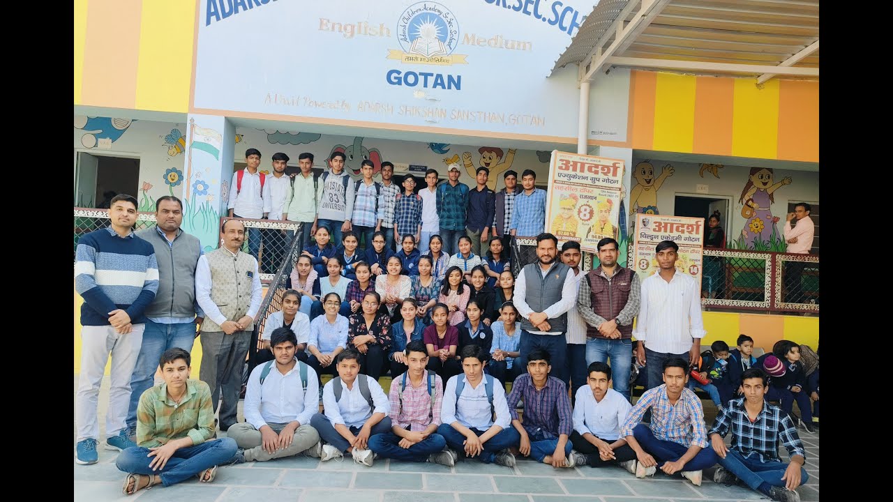 Annual Function 2024 {Adarsh Education Group Gotan}