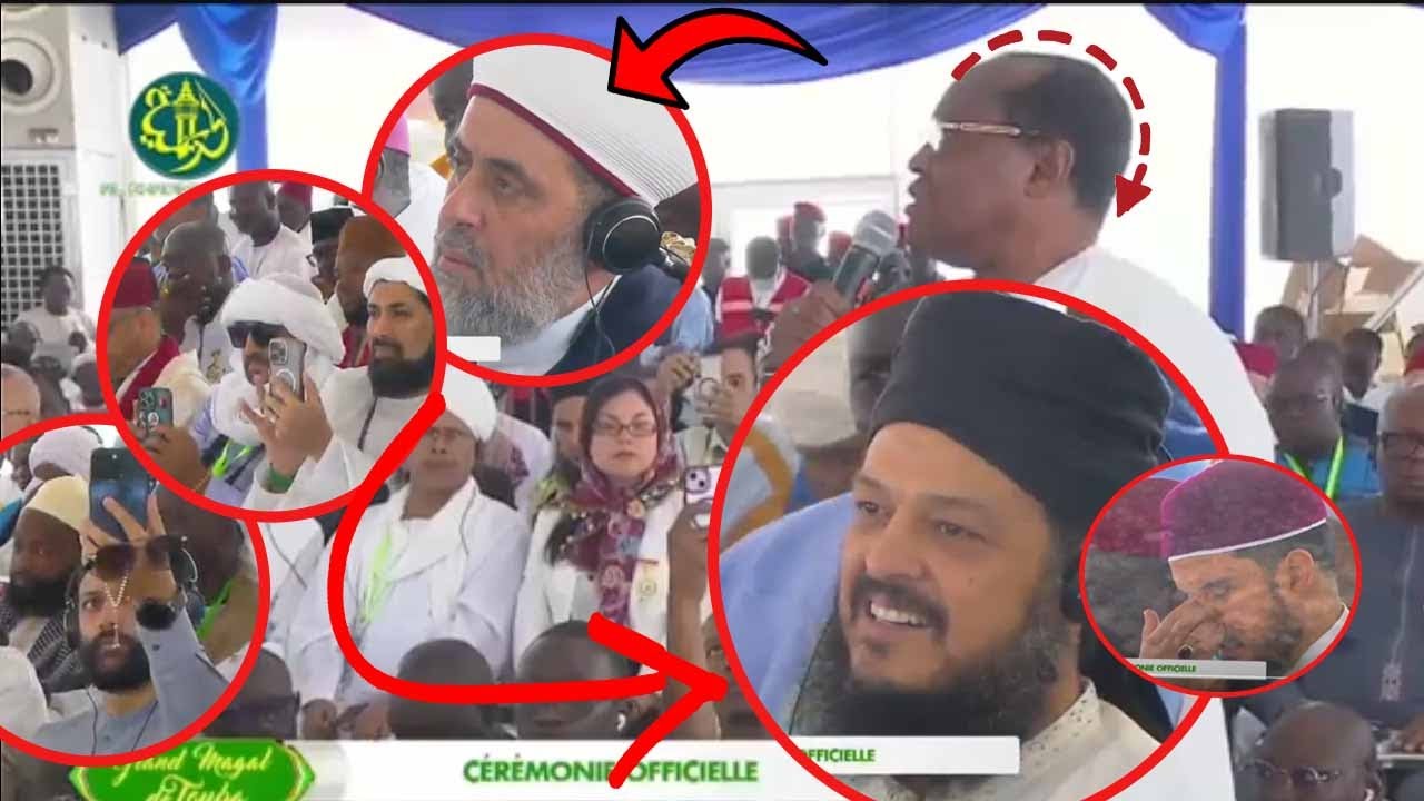 Khassida Magnifique : Serigne Mountakha Gueye Illumine la Cérémonie du Grand Magal de Touba 2025