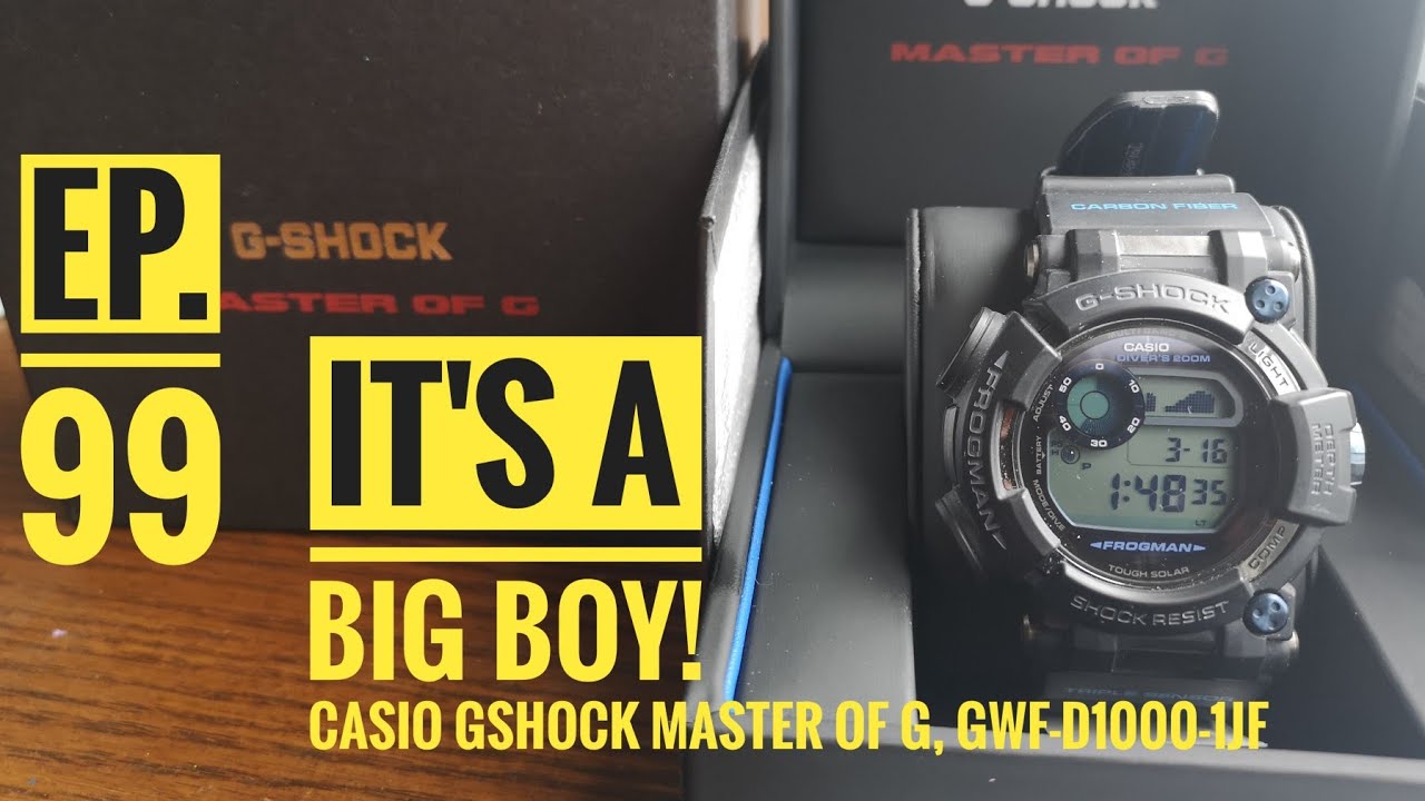 Casio GShock Frogman GWF-D1000-1JF