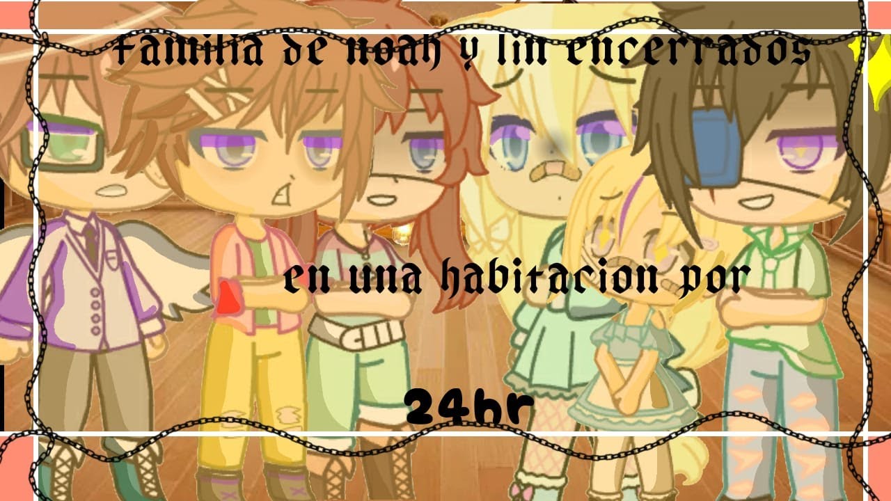 24 horas en una habitacion familia de noah y lin + michael afton y i kiss a boy