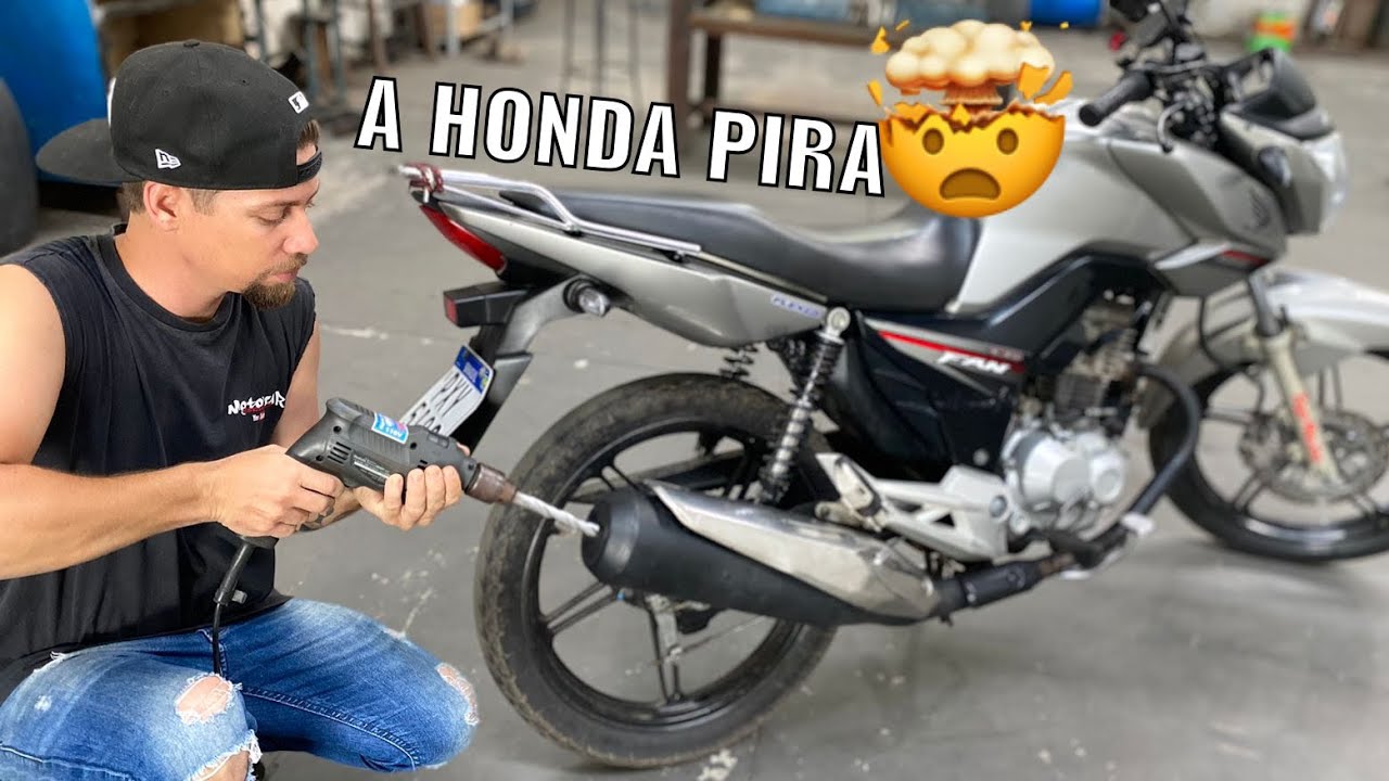 ENGENHEIRO DA HONDA CHOR4 SE VER ISSO QUE EU FIZ NO ESCAPE DA 160 😳