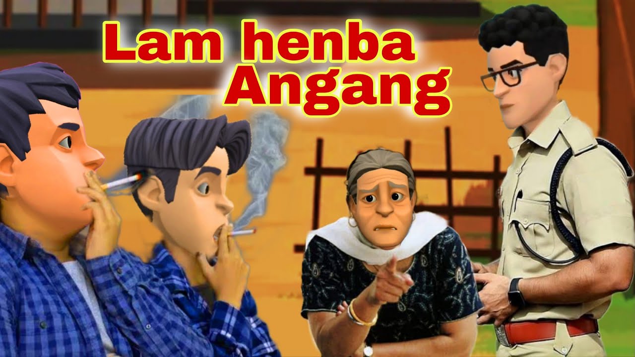 Lam henba Angang || AD cartoon mangang || Manipuri cartoon || Manipuri animation || Moral story 