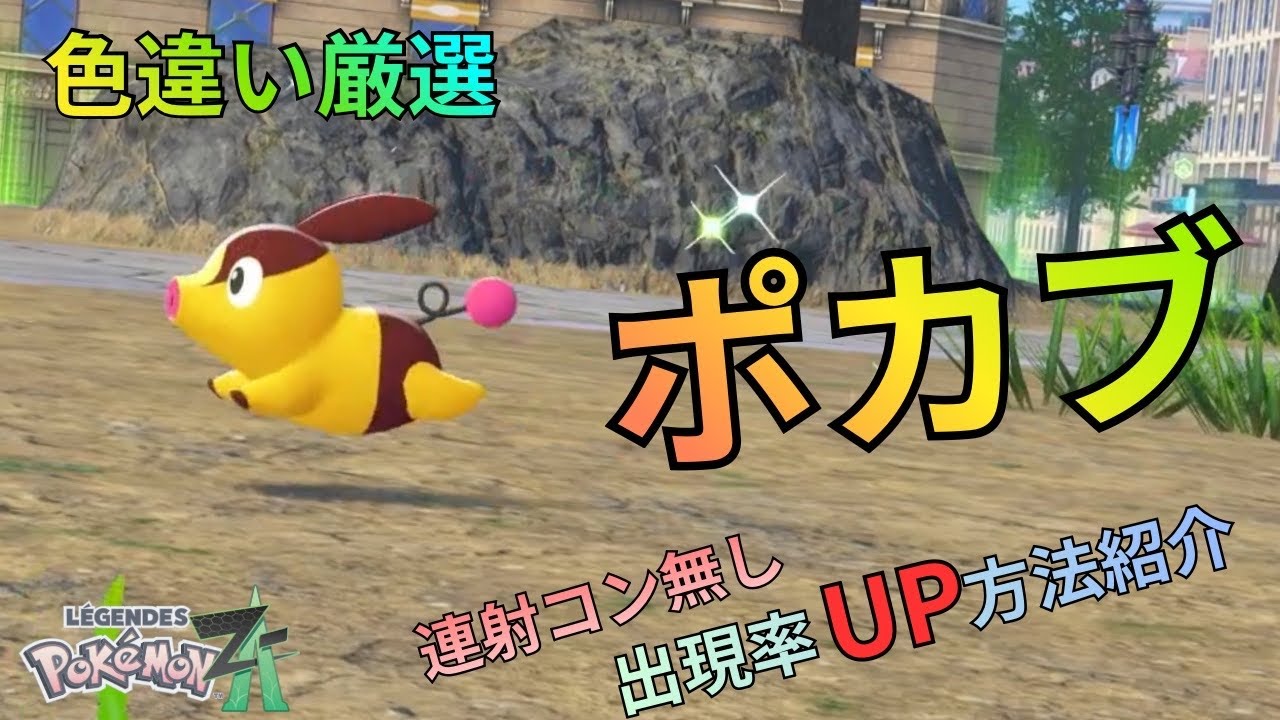 【ポケモンZA】色違いポカブ厳選！出現率UPの方法も紹介！
