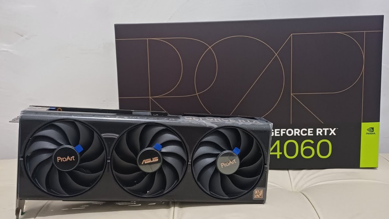 RTX 4060 ASUS PROART OC 8GB ( Review + Opini&atilde;o )