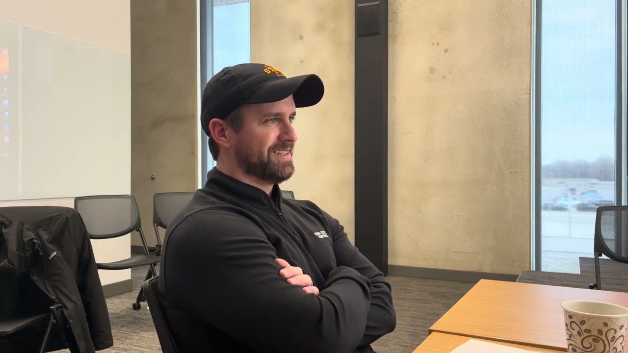 Iowa State football coach Jimmy Rogers explains vision for Cyclones