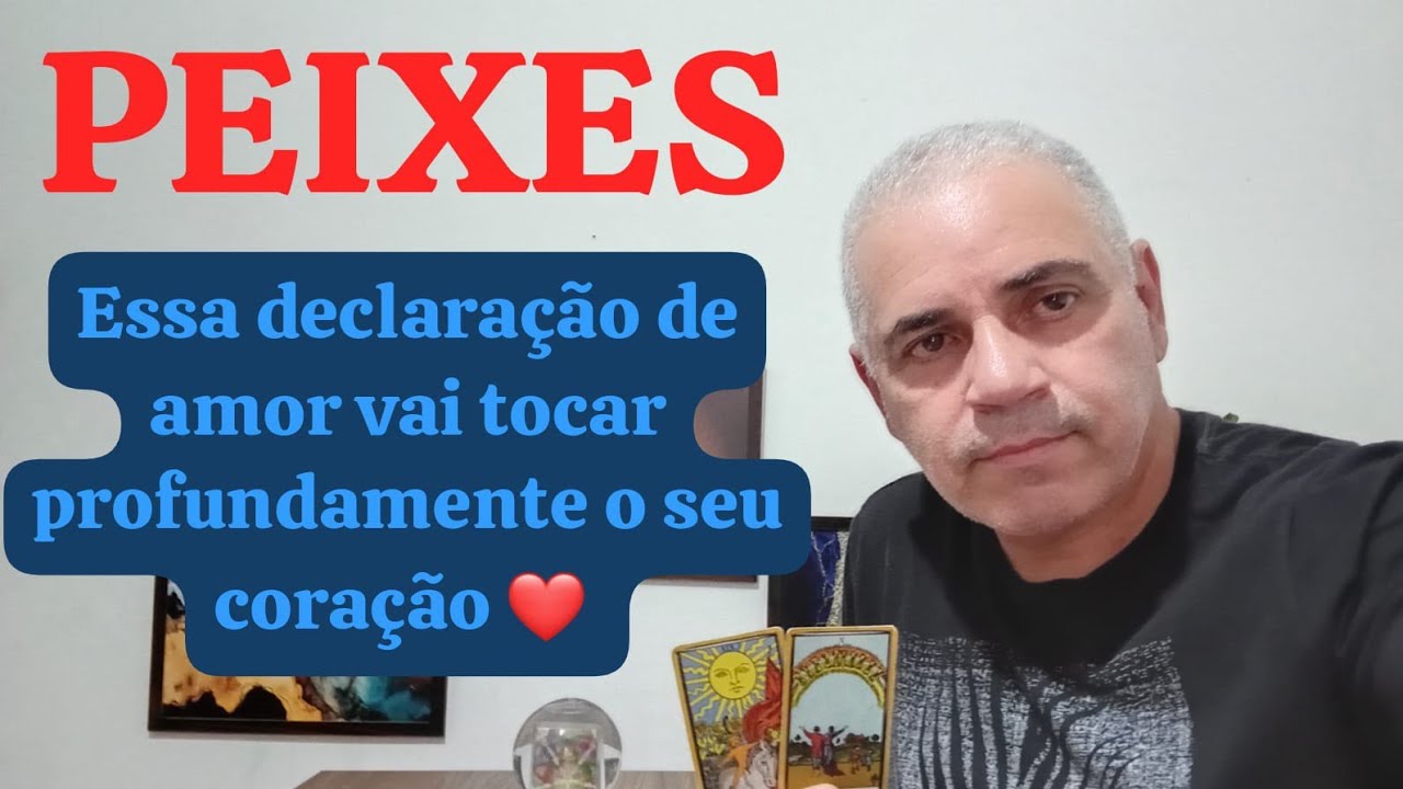PEIXES: ESSA DECLARAÇÃO DE AMOR TEM UM TOQUE ESPECIAL É DIFERENTE 💖