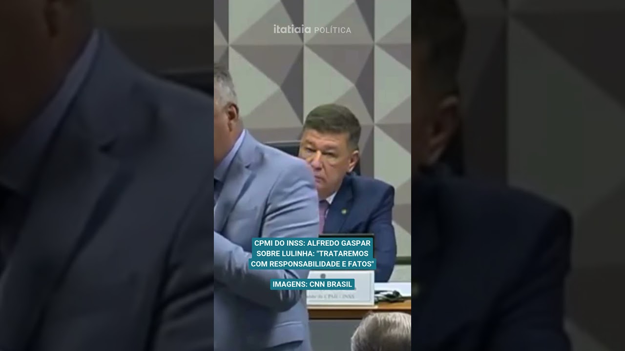 CPMI DO INSS: ALFREDO GASPAR SOBRE LULINHA: 