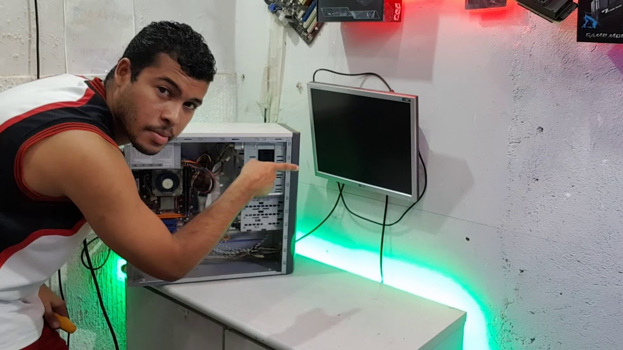 MONTAMOS UM PC GAMER RAIZ , (