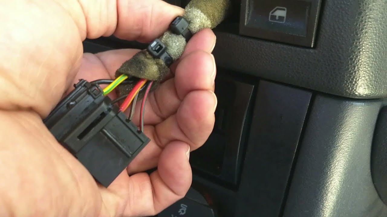 Instalación Interruptor Baúl Para VW Gol-Pointer 2005