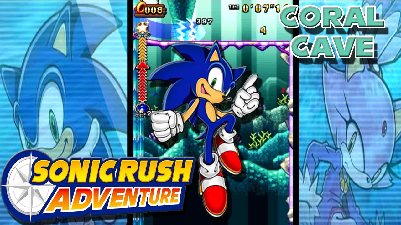Sonic Rush Adventure - Coral Cave + Boss (S Rank)
