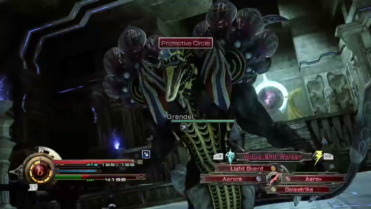 LIGHTNING RETURNS FFXIII /3RD BOSS BATTLE /GRENDEL