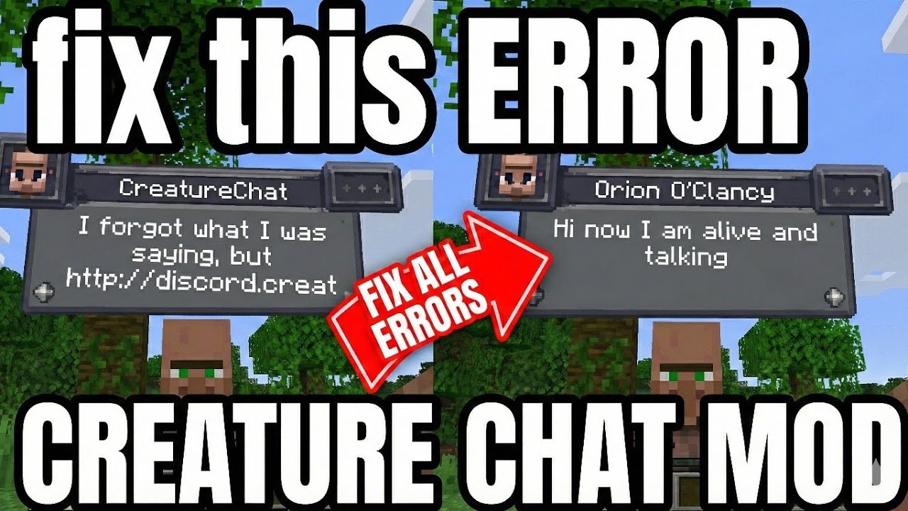 Fix ALL Creature Chat Errors (Discord, Timeout, API, No Internet) Easy Local LLM Setup Ollama Guide