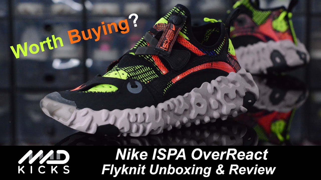 Nike ISPA OverReact Flyknit Unboxing & Review
