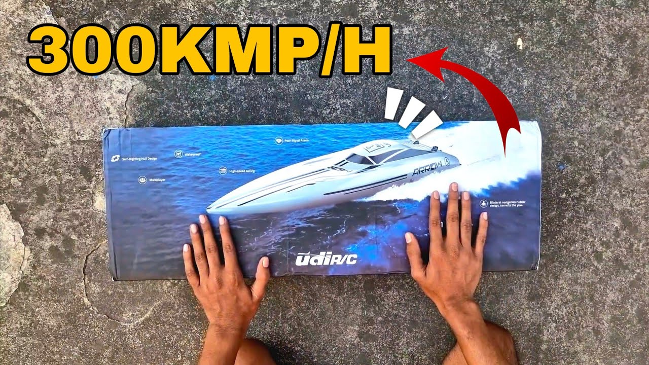 UDI RC ARROW 5 Racing Boat TOP Speed 80-Km/h 🤯 Worth 1LAKH !